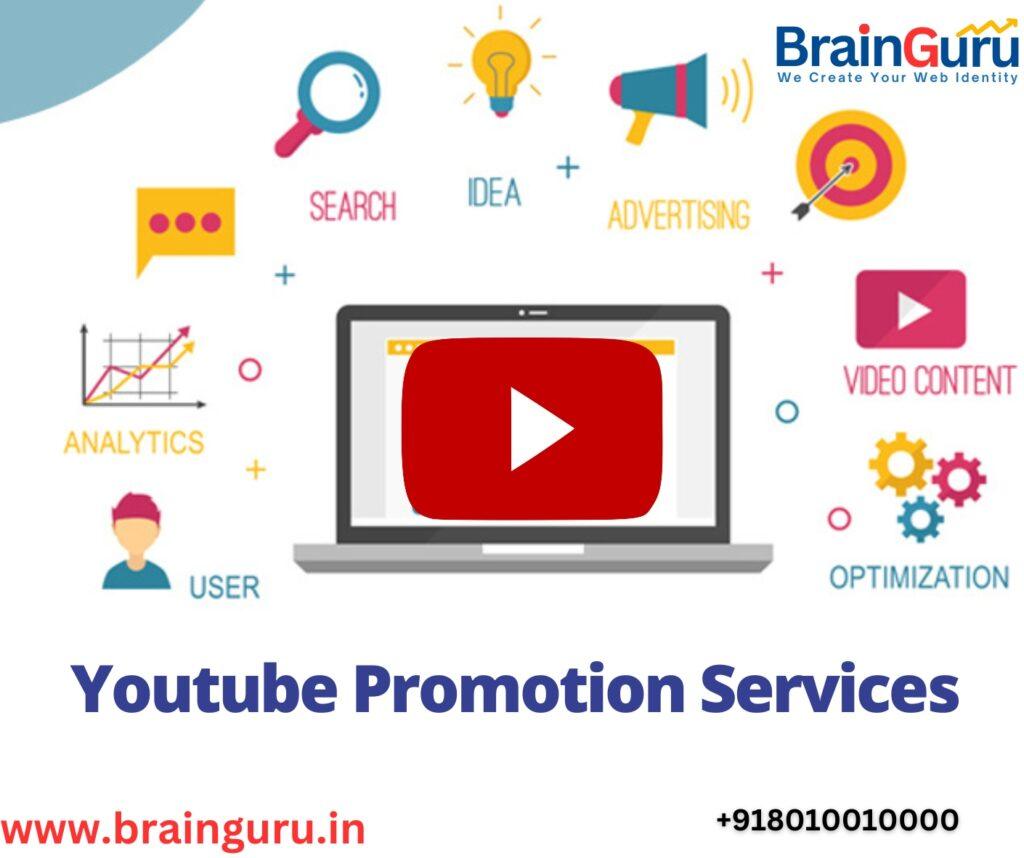 YouTube Promotion Services by Brainguru Technologies