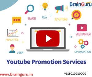 YouTube Promotion Services by Brainguru Technologies