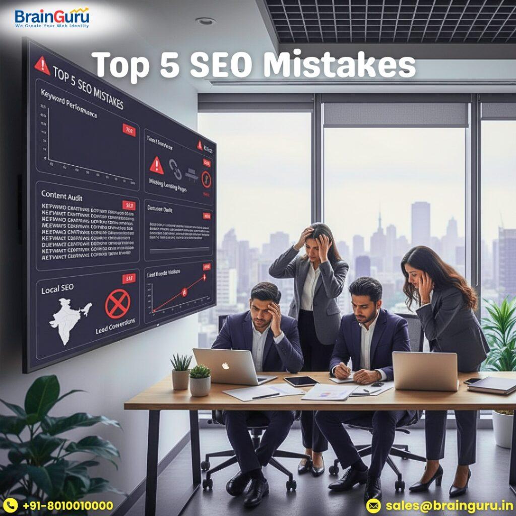 Top 5 SEO Mistakes