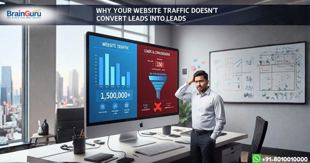 Why Your Website Traffic Doesn’t Convert Into Lead
