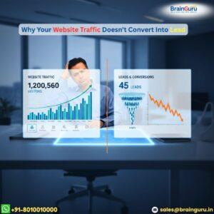 Why Your Website Traffic Doesn’t Convert Into Lead