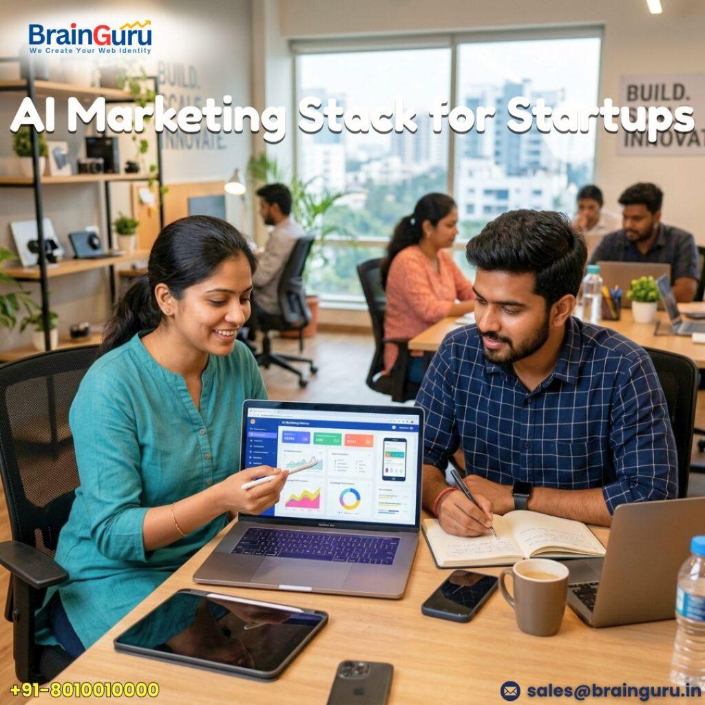 AI Marketing Stack for Startups Under ₹50K/Month