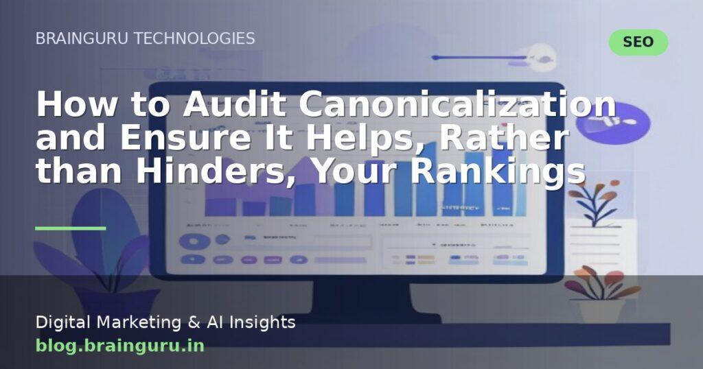 How to Audit Canonicalization and Ensure It Helps, Rather than Hinders, Your Rankings