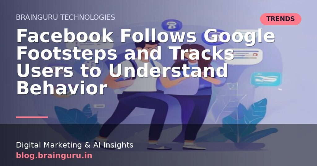 Facebook Follows Google Footsteps and Tracks Users to Understand Behavior