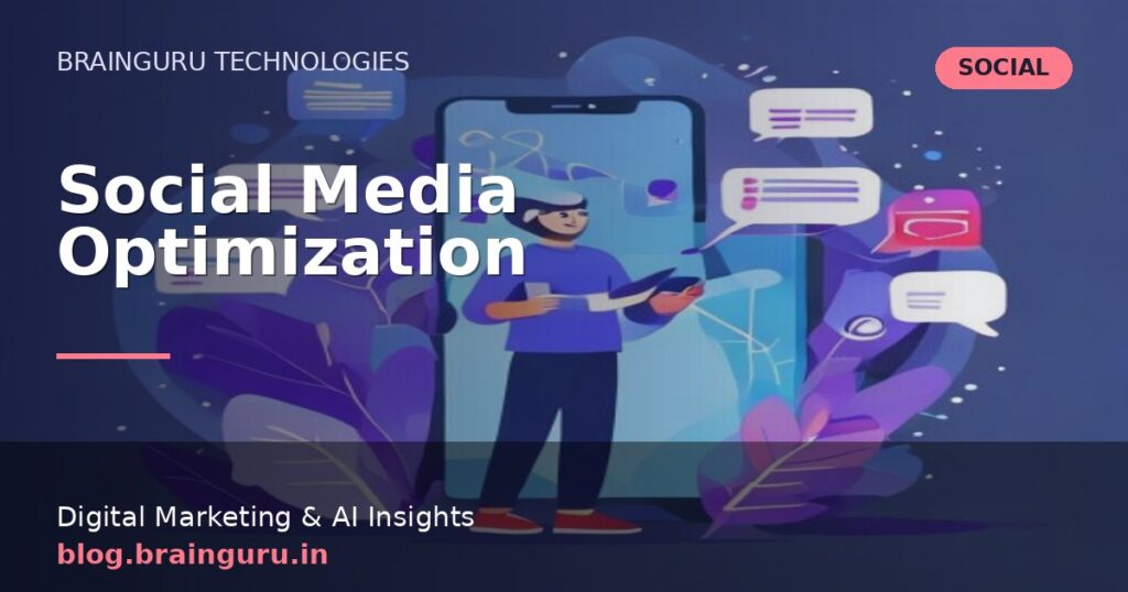 Social Media Optimization Social Media Optimization