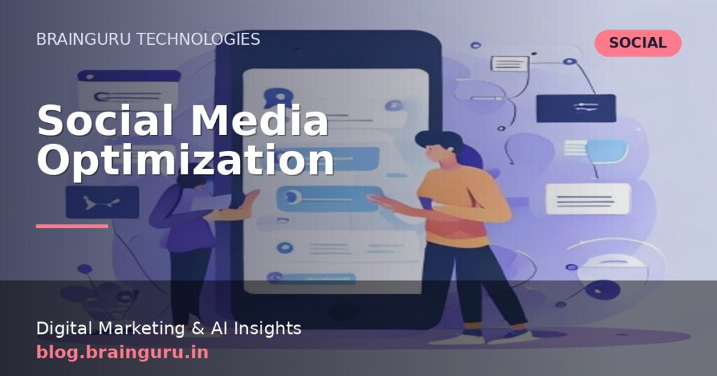 Social Media Optimization Social Media Optimization